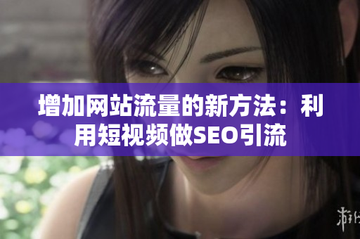 增加网站流量的新方法：利用短视频做SEO引流