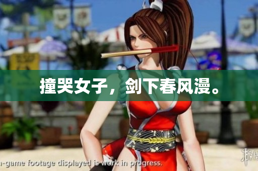 撞哭女子，剑下春风漫。