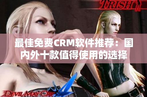 最佳免费CRM软件推荐：国内外十款值得使用的选择