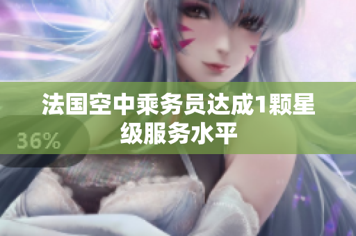 法国空中乘务员达成1颗星级服务水平