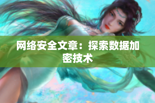 网络安全文章：探索数据加密技术