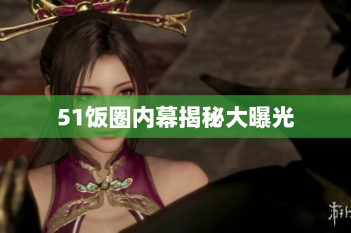 51饭圈内幕揭秘大曝光