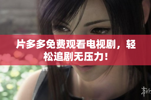 片多多免费观看电视剧，轻松追剧无压力！