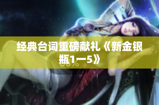 经典台词重磅献礼《新金银瓶1一5》