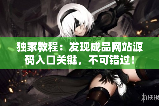 独家教程：发现成品网站源码入口关键，不可错过！