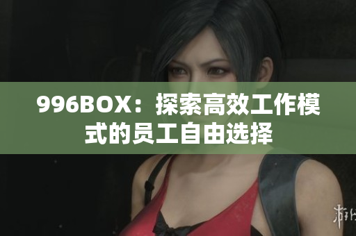 996BOX：探索高效工作模式的员工自由选择