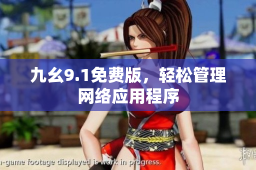 九幺9.1免费版，轻松管理网络应用程序