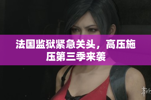 法国监狱紧急关头，高压施压第三季来袭