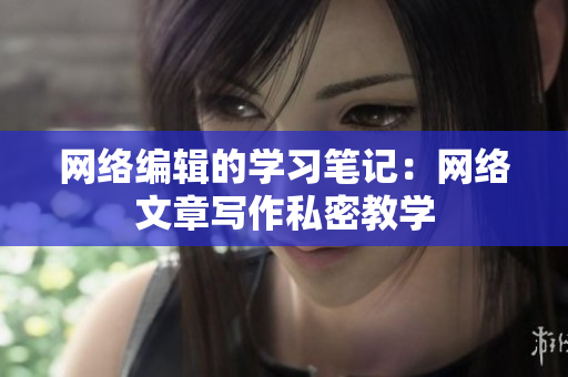 网络编辑的学习笔记：网络文章写作私密教学