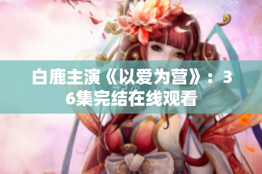 白鹿主演《以爱为营》：36集完结在线观看