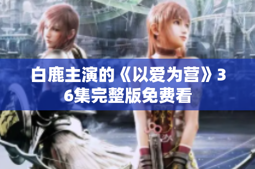 白鹿主演的《以爱为营》36集完整版免费看