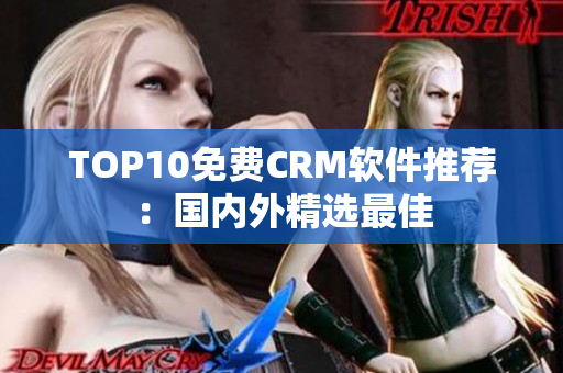 TOP10免费CRM软件推荐：国内外精选最佳