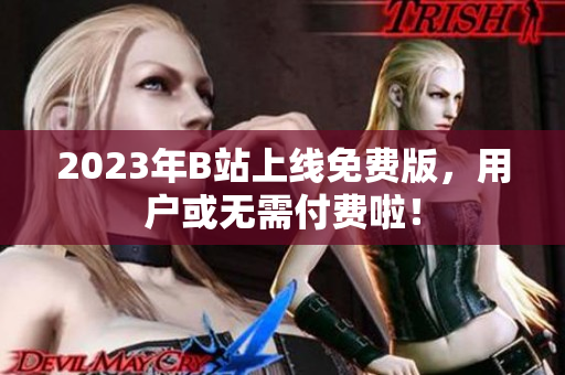 2023年B站上线免费版，用户或无需付费啦！