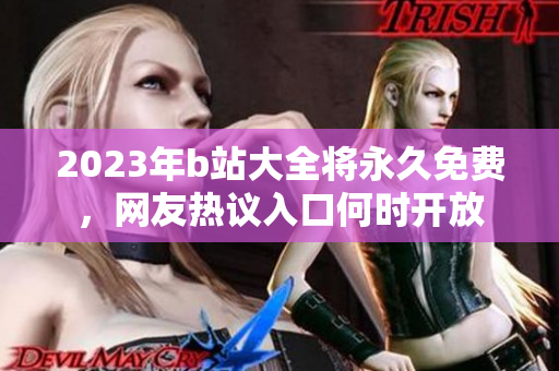 2023年b站大全将永久免费，网友热议入口何时开放