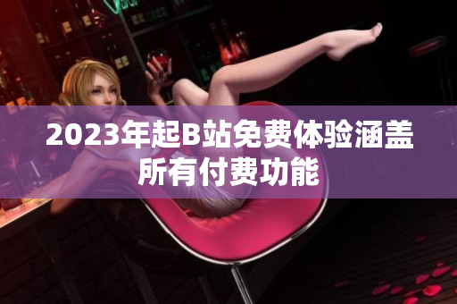 2023年起B站免费体验涵盖所有付费功能