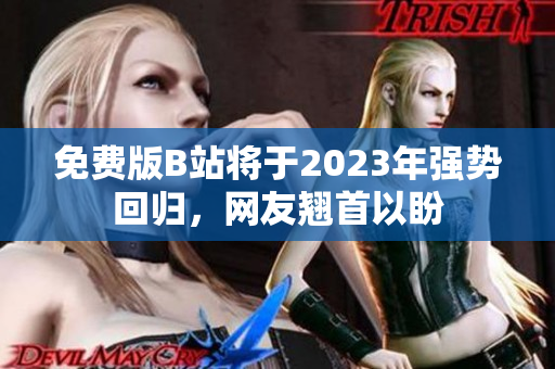 免费版B站将于2023年强势回归，网友翘首以盼