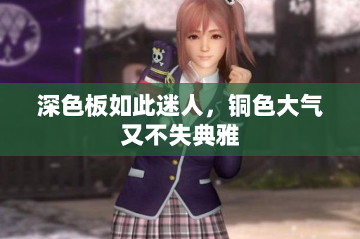 深色板如此迷人，铜色大气又不失典雅