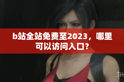 b站全站免费至2023，哪里可以访问入口？