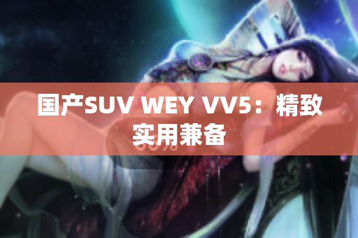 国产SUV WEY VV5：精致实用兼备
