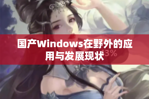 国产Windows在野外的应用与发展现状