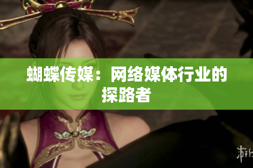 蝴蝶传媒：网络媒体行业的探路者