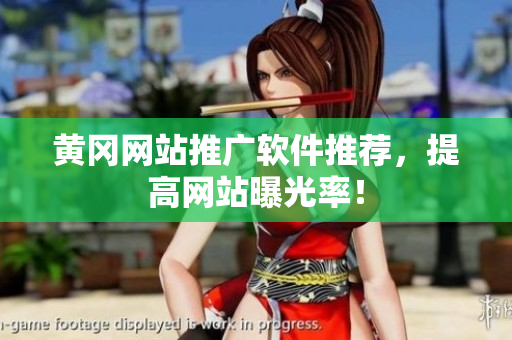 黄冈网站推广软件推荐，提高网站曝光率！