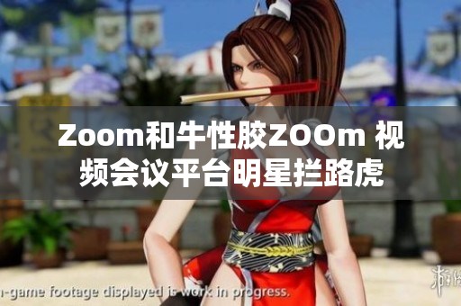 Zoom和牛性胶ZOOm 视频会议平台明星拦路虎
