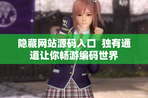 隐藏网站源码入口  独有通道让你畅游编码世界