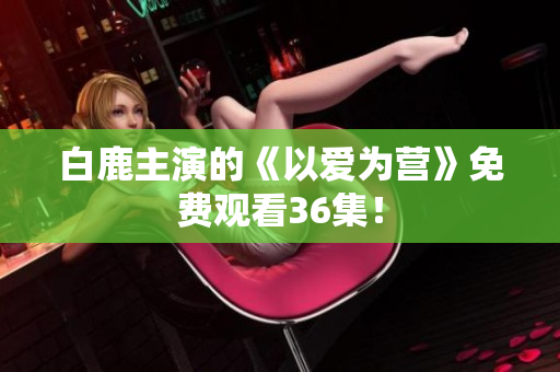 白鹿主演的《以爱为营》免费观看36集！