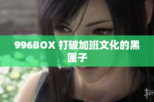 996BOX 打破加班文化的黑匣子