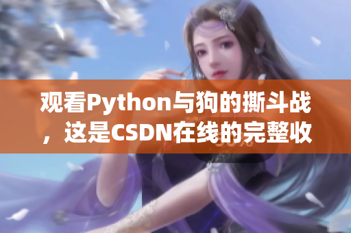 观看Python与狗的撕斗战，这是CSDN在线的完整收录