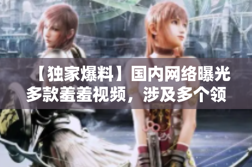 【独家爆料】国内网络曝光多款羞羞视频，涉及多个领域！