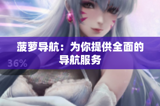 菠萝导航：为你提供全面的导航服务