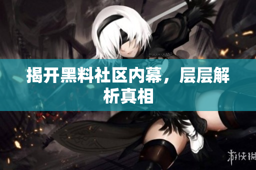 揭开黑料社区内幕，层层解析真相