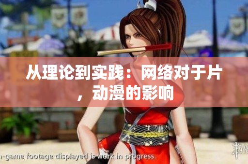 从理论到实践：网络对于片，动漫的影响