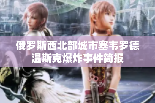 俄罗斯西北部城市塞韦罗德温斯克爆炸事件简报