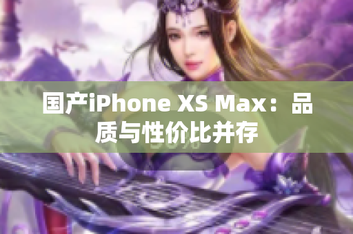 国产iPhone XS Max：品质与性价比并存