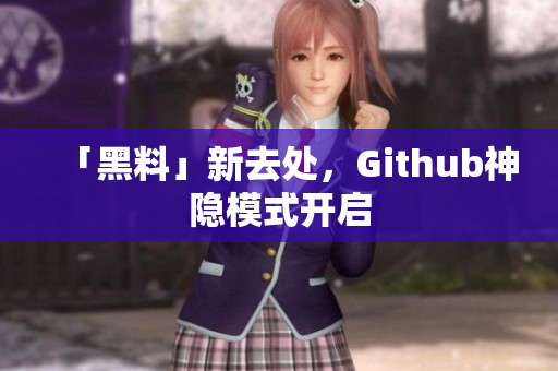 「黑料」新去处，Github神隐模式开启