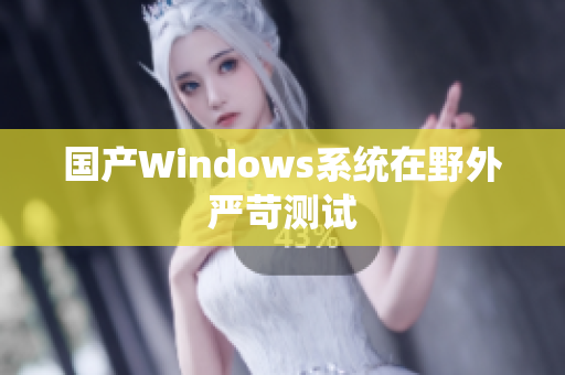 国产Windows系统在野外严苛测试