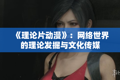 《理论片动漫》：网络世界的理论发掘与文化传媒