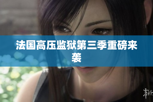 法国高压监狱第三季重磅来袭