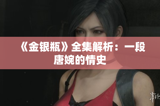 《金银瓶》全集解析：一段唐婉的情史