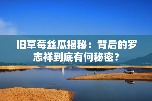旧草莓丝瓜揭秘：背后的罗志祥到底有何秘密？