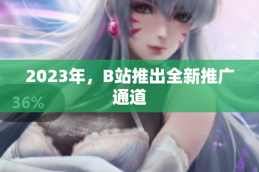 2023年，B站推出全新推广通道