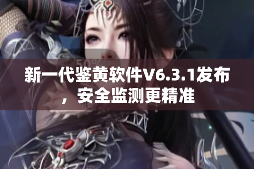 新一代鉴黄软件V6.3.1发布，安全监测更精准