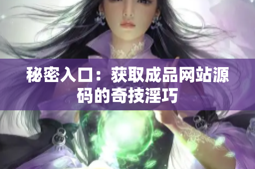 秘密入口：获取成品网站源码的奇技淫巧