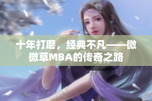 十年打磨，经典不凡——微微草MBA的传奇之路