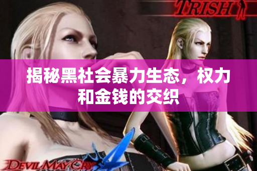揭秘黑社会暴力生态，权力和金钱的交织