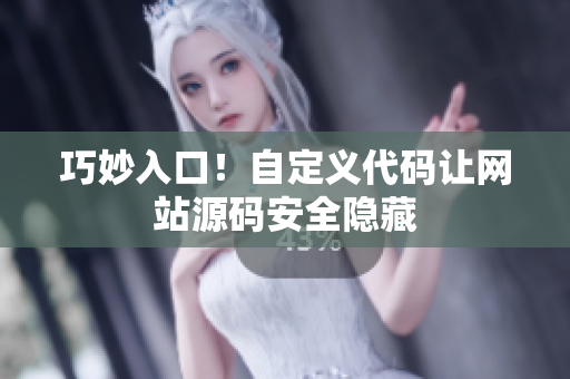 巧妙入口！自定义代码让网站源码安全隐藏