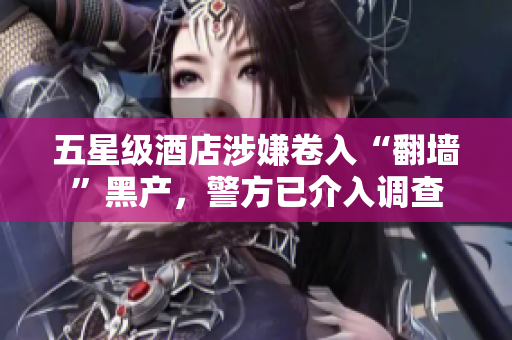 五星级酒店涉嫌卷入“翻墙”黑产，警方已介入调查